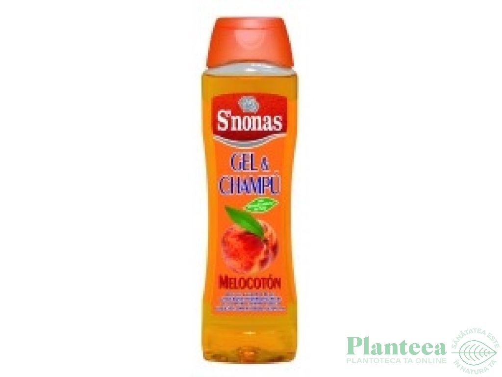 Gel dus sampon piersica Melcoton 750ml - SNONAS