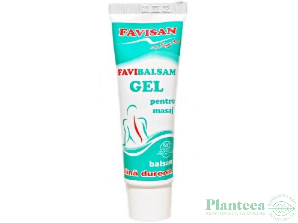 Gel masaj alina durerea FaviBalsam 50ml - FAVISAN