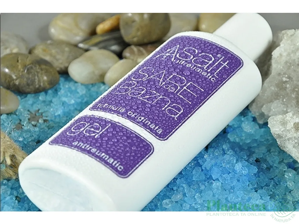 Gel antireumatic sare bazna Asalt 200ml - DANKA