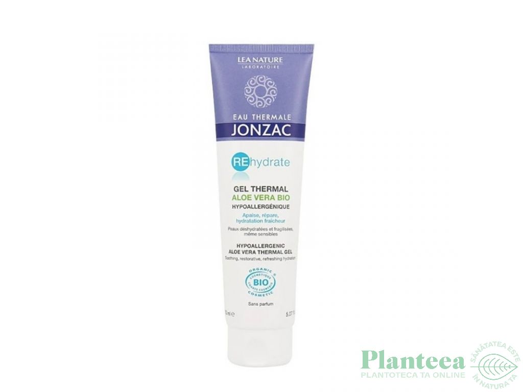 Gel termal hipoalergenic aloe vera Rehydrate 150ml - JONZAC