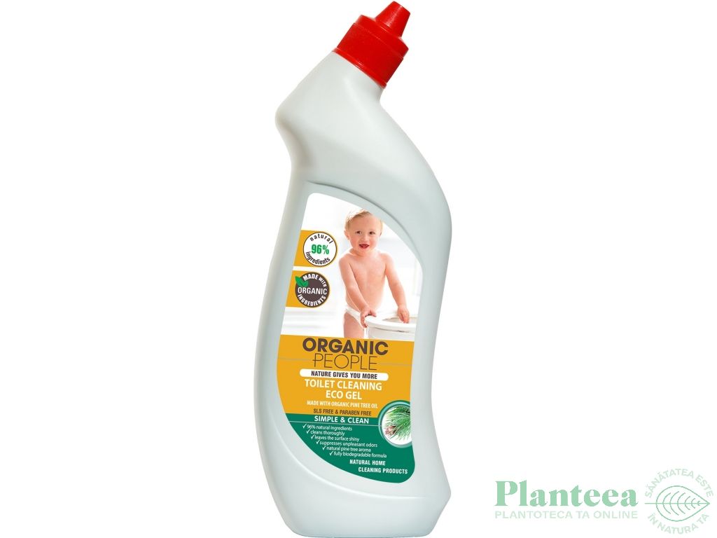 Gel curatare toaleta ulei pin eco 750ml - ORGANIC PEOPLE