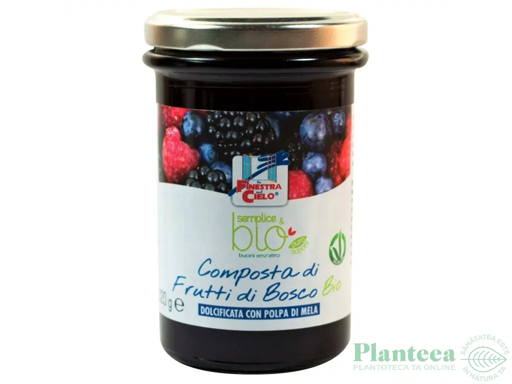 Gem fructe padure eco 320g - LA FINESTRA SUL CIELO