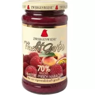 Gem zmeura piersici maracuja 70%fruct fara zahar eco 225g - ZWERGENWIESE