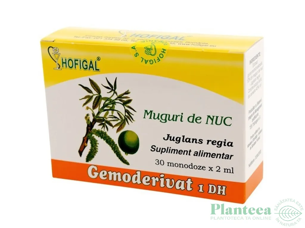 Gemoderivat nuc muguri 30x1,5ml - HOFIGAL