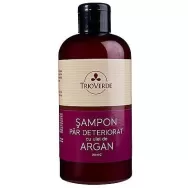 Sampon par deteriorat ulei argan 250ml - TRIO VERDE