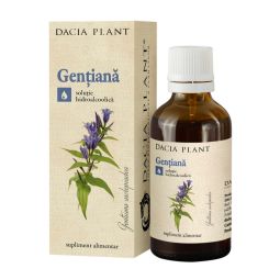 Tinctura gentiana 50ml - DACIA PLANT