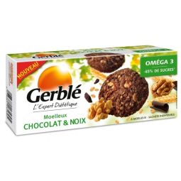 Fursecuri dietetice ciocolata nuci omega3 138g - GERBLE