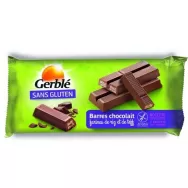 Napolitane dietetice glazurate ciocolata fara gluten 107g - GERBLE