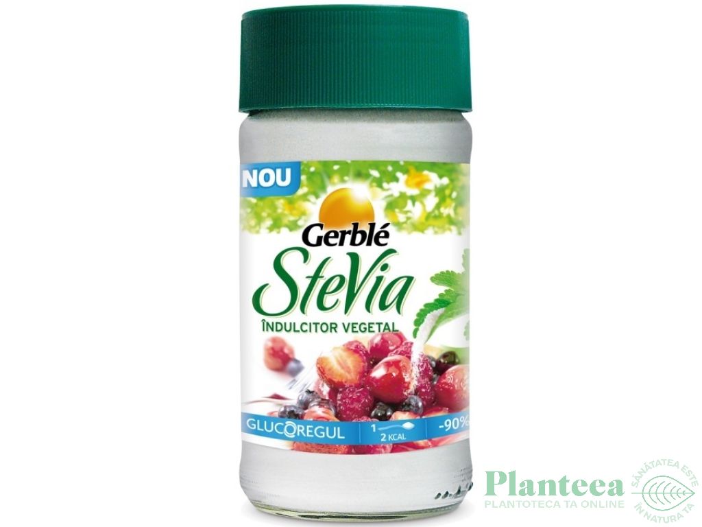 Stevie indulcitor pulbere GlucoRegul 45g - GERBLE