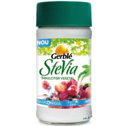 Stevie indulcitor pulbere GlucoRegul 45g - GERBLE