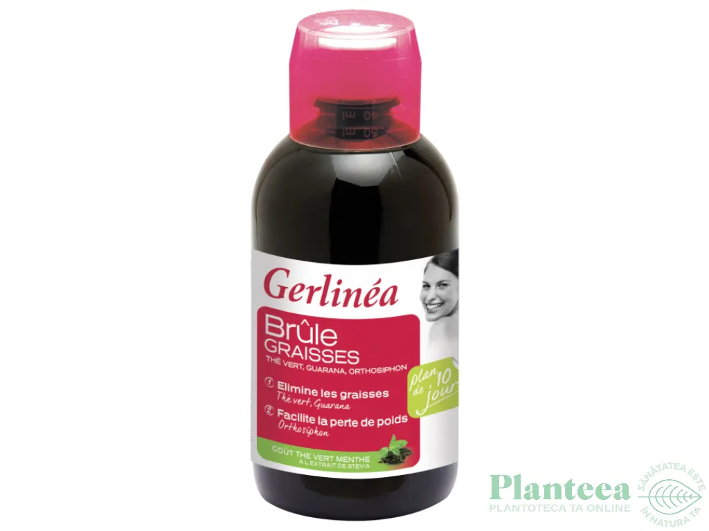 Arzator grasimi ceai verde 500ml - GERLINEA