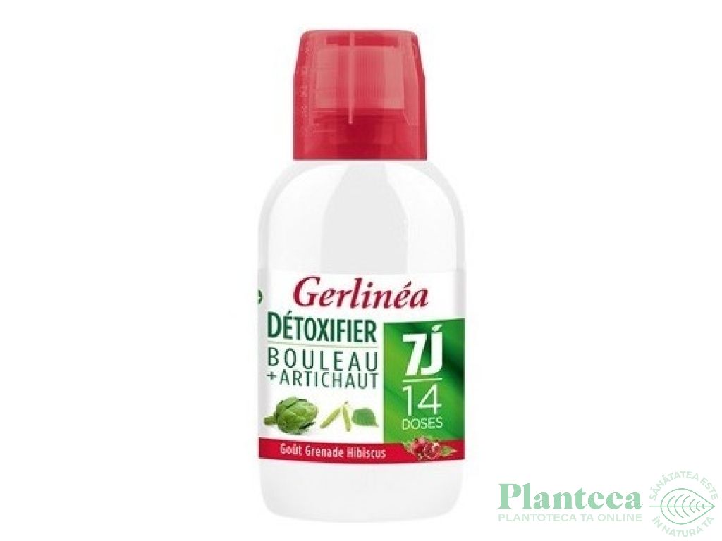 Sirop detoxifiant plante 300ml - GERLINEA