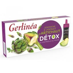 Shot detoxifiant anghinare 7x10ml - GERLINEA