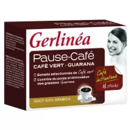 Cafea instant cu cafea verde guarana 16pl - GERLINEA