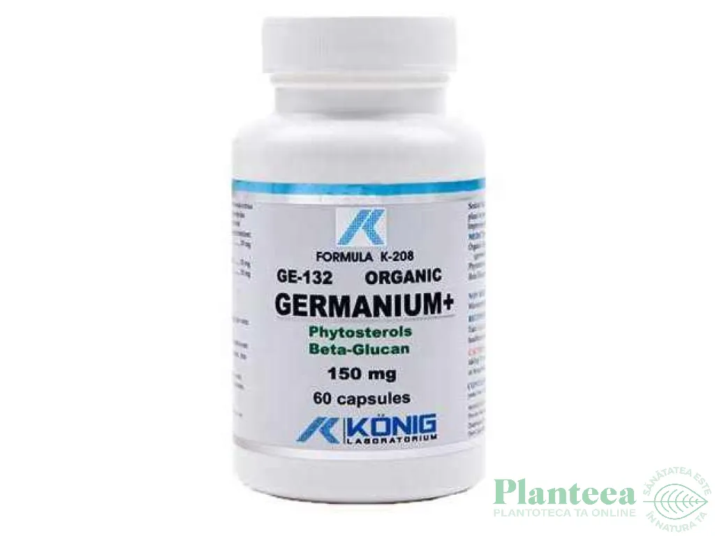 Germaniu organic GE132 60cps - KONIG
