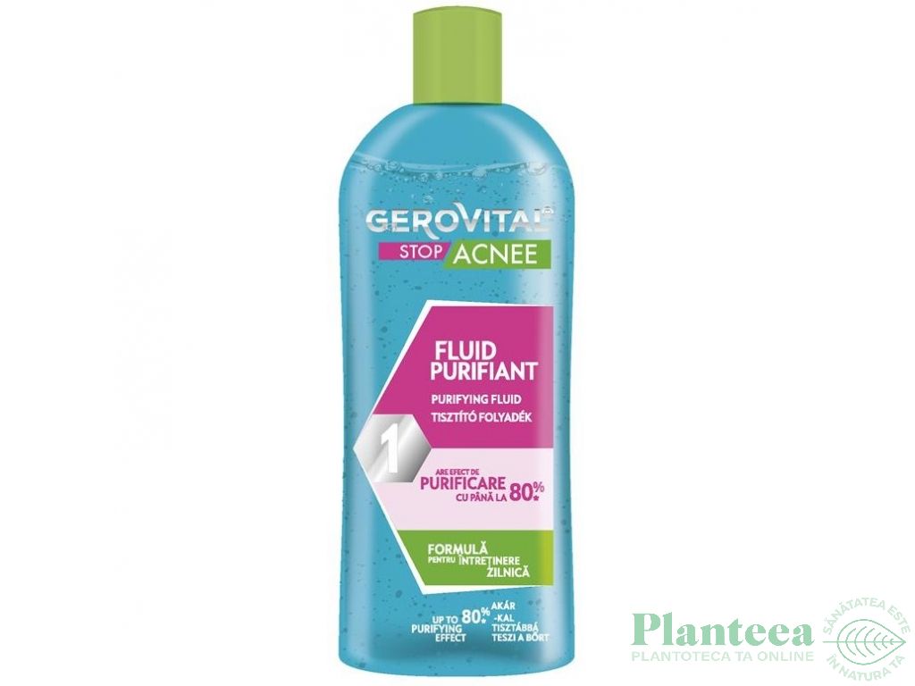 Fluid purifiant 150ml - GEROVITAL STOP ACNEE