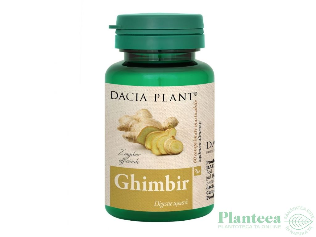 Ghimbir 60cp - DACIA PLANT