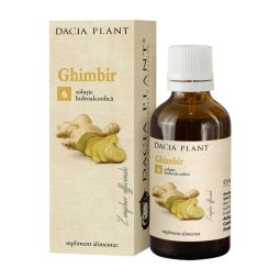 Tinctura ghimbir 50ml - DACIA PLANT