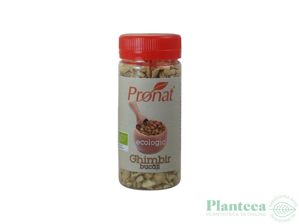 Ghimbir uscat bucati eco 55g - PRONAT
