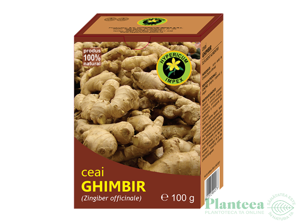 Ceai ghimbir 100g - HYPERICUM PLANT