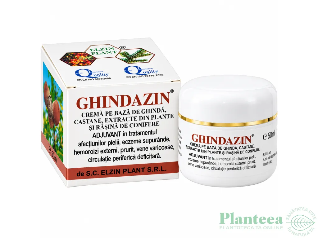 Crema Ghindazin 50ml - ELZIN PLANT