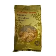 Ghimbir confiat bucati organic eco 250g - INFINITY FOODS