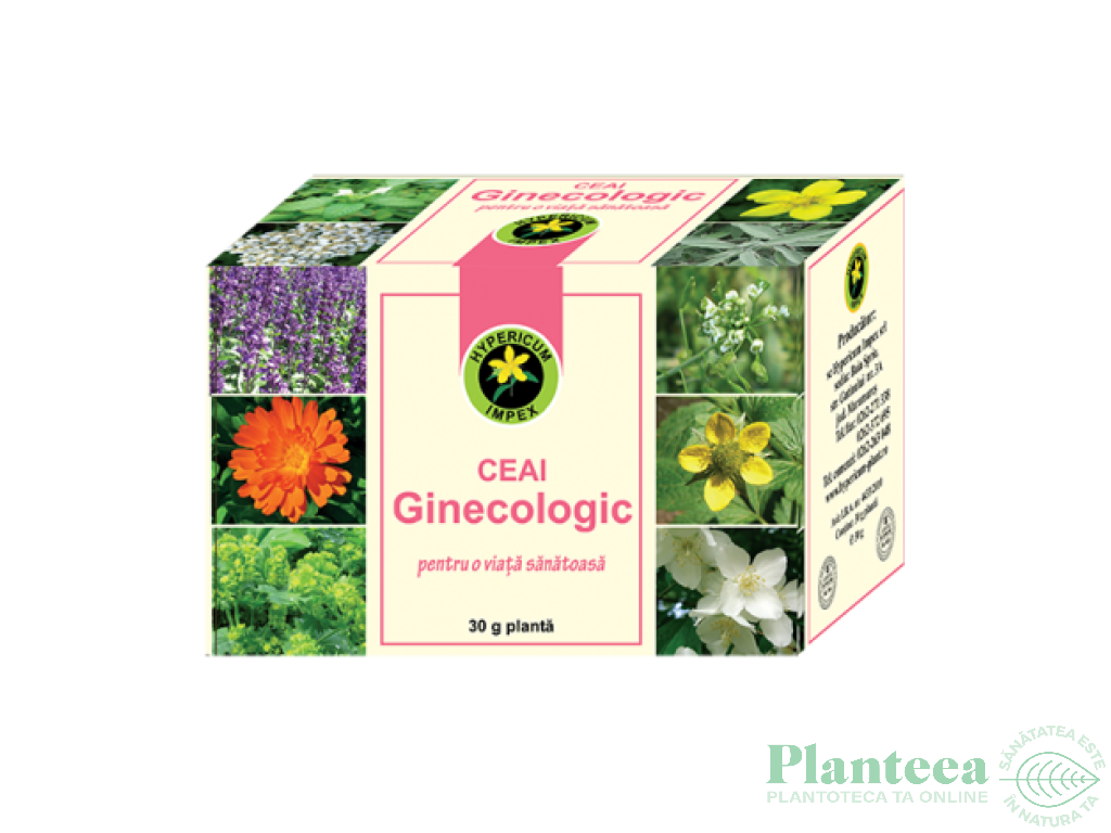 Ceai ginecologic 30g - HYPERICUM PLANT