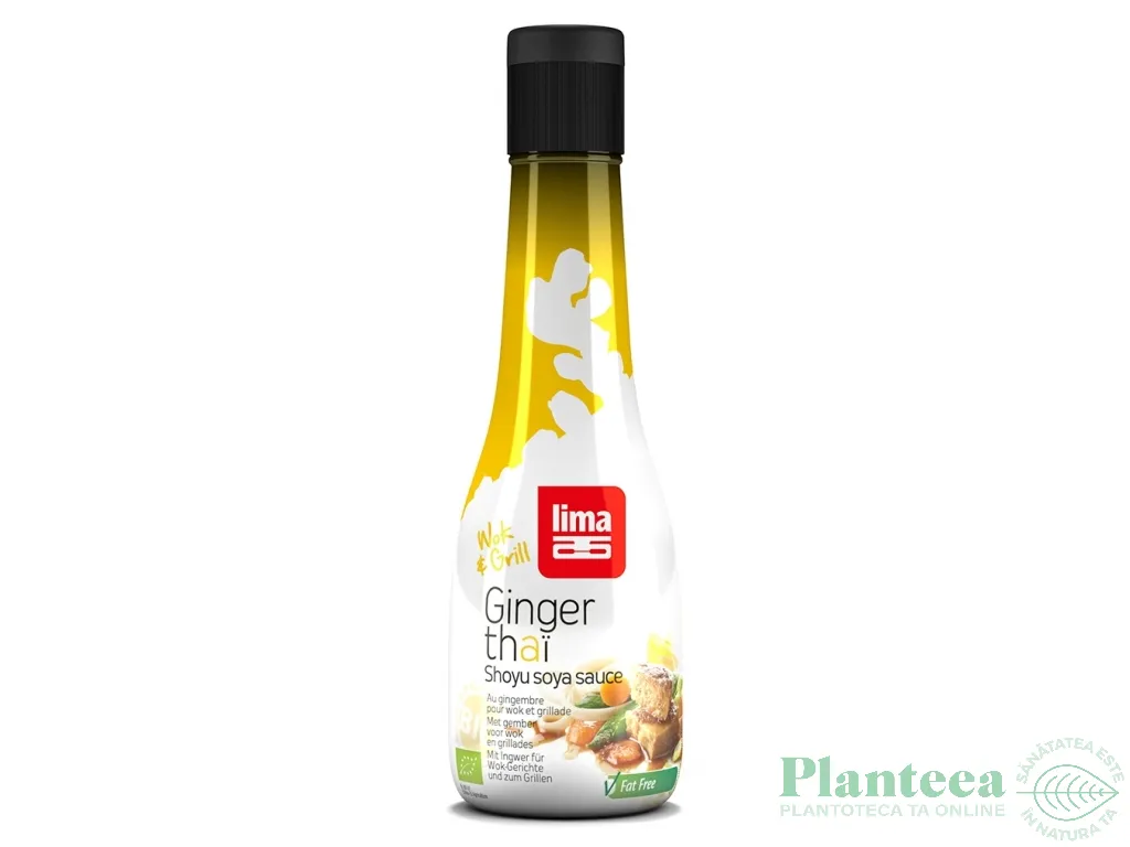 Sos soia shoyu ginger thai bio 200ml - LIMA
