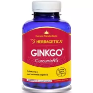Ginkgo+ curcumin95 120cps - HERBAGETICA
