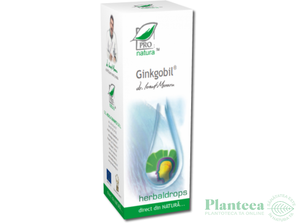 Tinctura ginkgo biloba 50ml - MEDICA