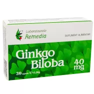 Ginkgo biloba 40mg 30cps - REMEDIA