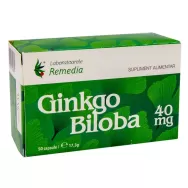 Ginkgo biloba 40mg 50cps - REMEDIA