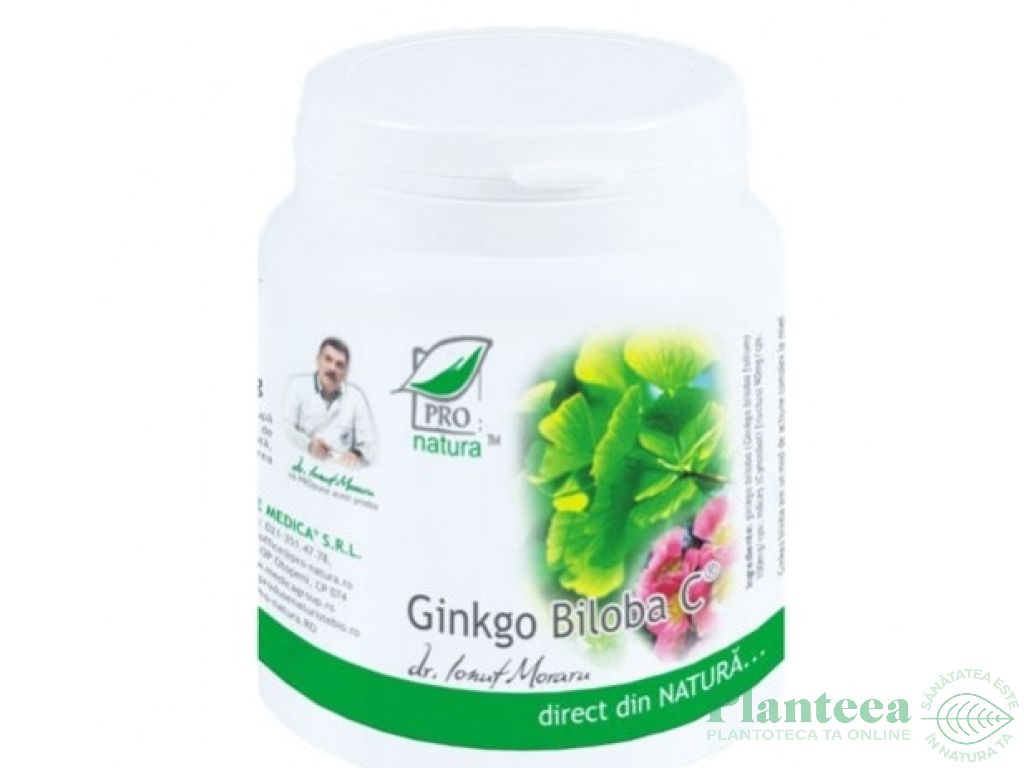 Ginkgo biloba C 200cps - MEDICA