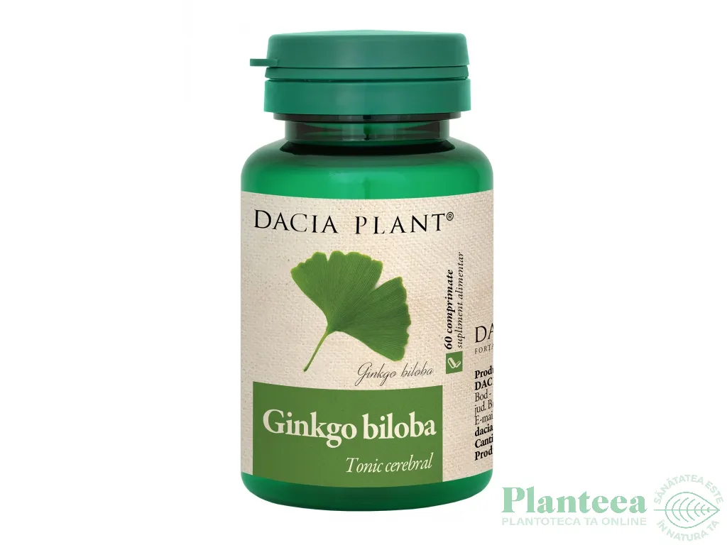 Ginkgo biloba 60cp - DACIA PLANT