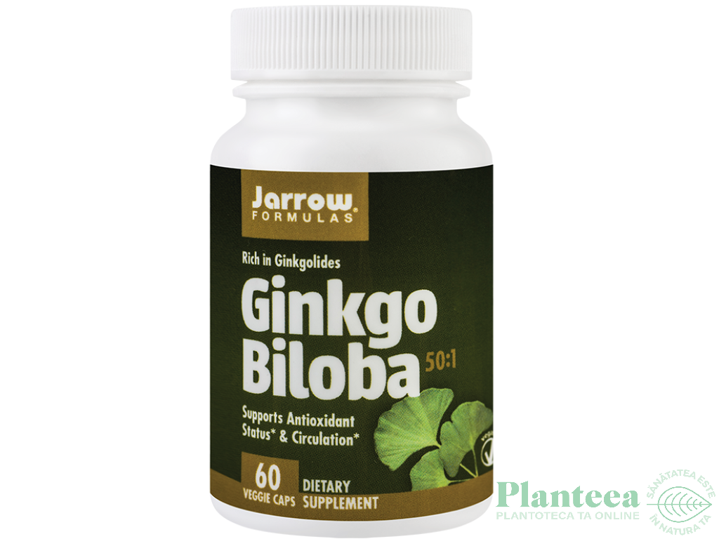 Ginkgo biloba 60cps - JARROW FORMULAS