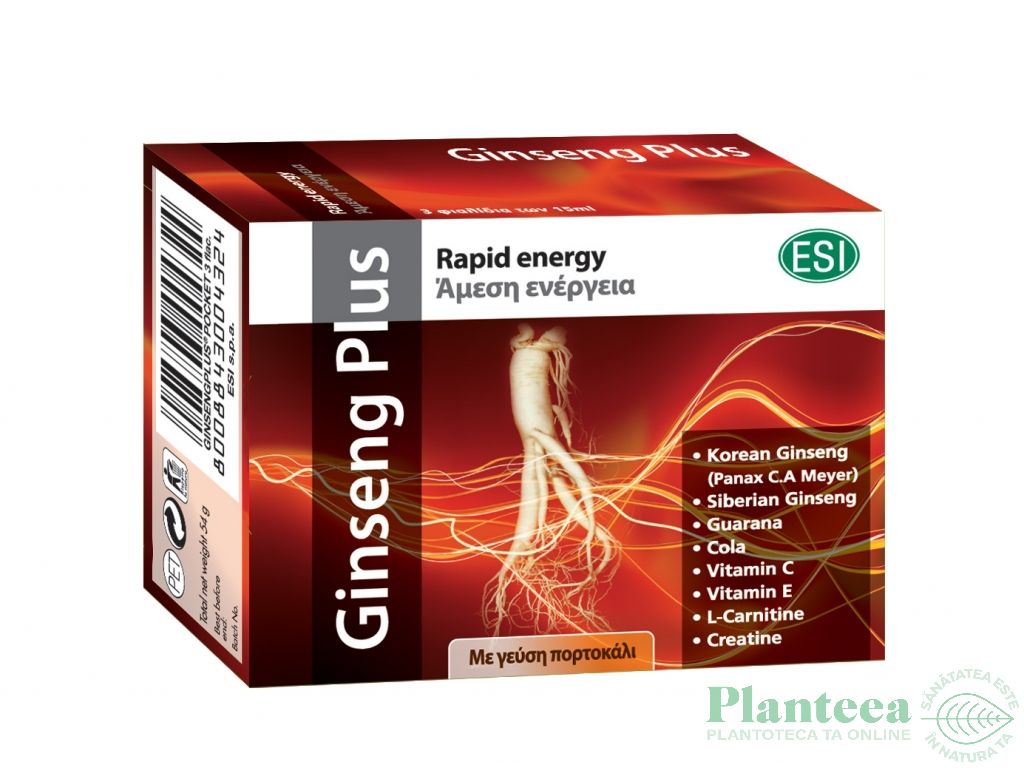 Ginseng Plus 30cps - ESI SPA