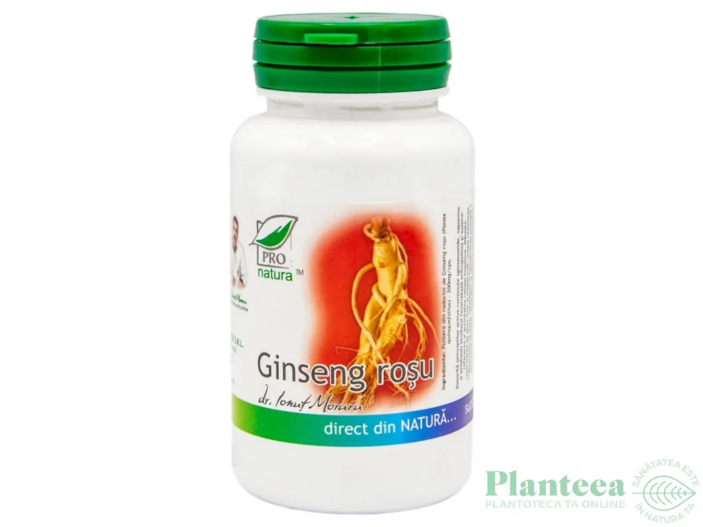 Ginseng rosu 60cps - MEDICA