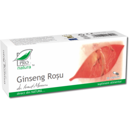 Ginseng rosu 30cps - MEDICA