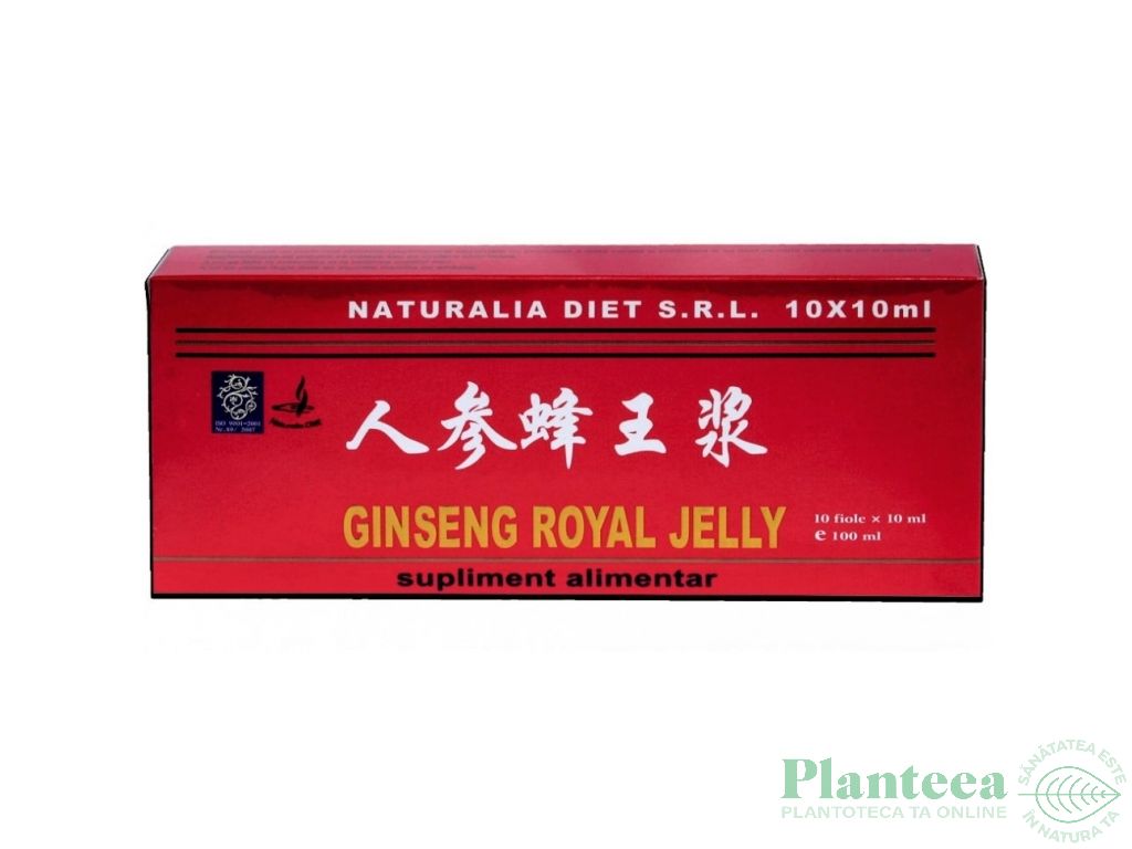 Ginseng royal jelly 10fl - NATURALIA DIET