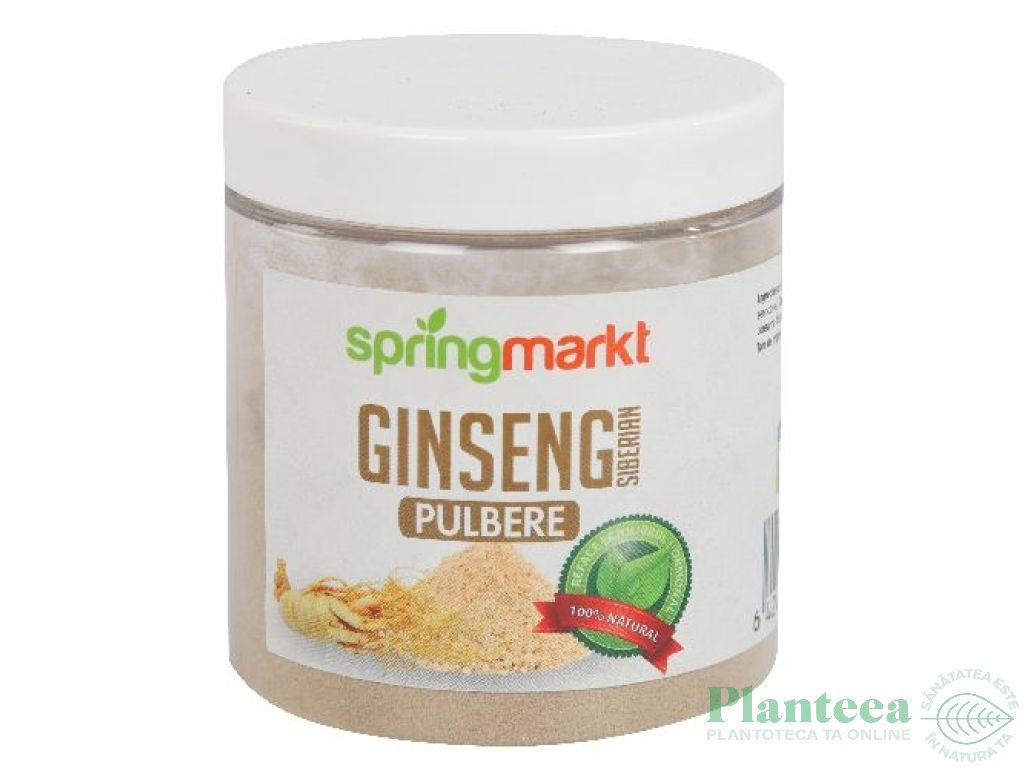 Pulbere ginseng siberian eco 50g - SPRINGMARKT