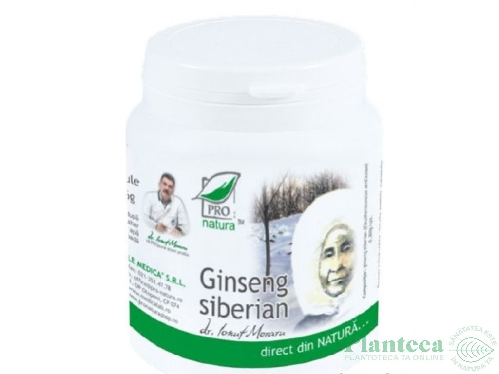 Ginseng siberian 150cps - MEDICA