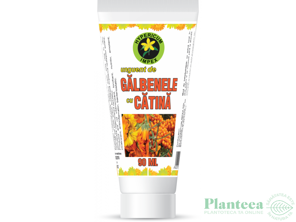 Unguent galbenele catina 90ml - HYPERICUM PLANT