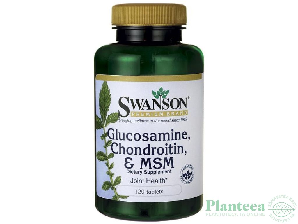 Glucosamine chondroitin MSM 120cp - SWANSON