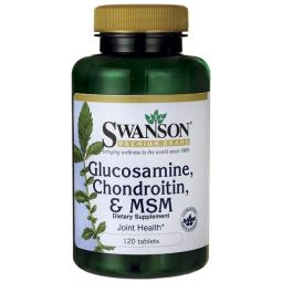 Glucosamine chondroitin MSM 120cp - SWANSON