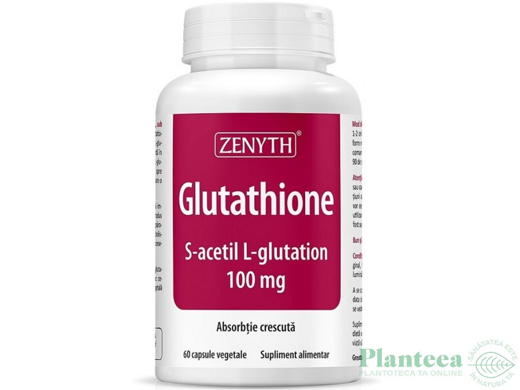 Glutathione S acetil L glutation 100mg 60cps - ZENYTH