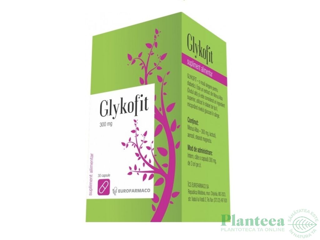 Glykofit 300mg 30cps - EUROFARMACO