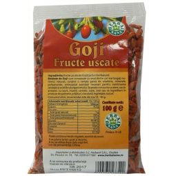 Goji fructe uscate 100g - HERBAL SANA