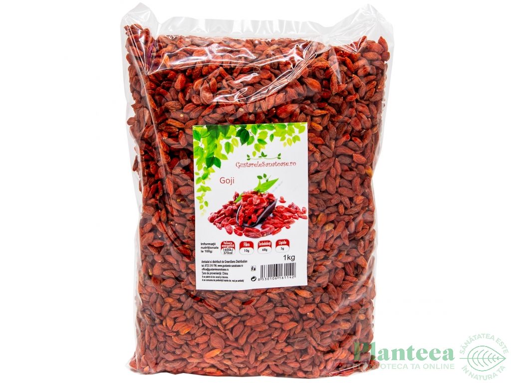 Goji fructe uscate 1kg - GREEN SENSE