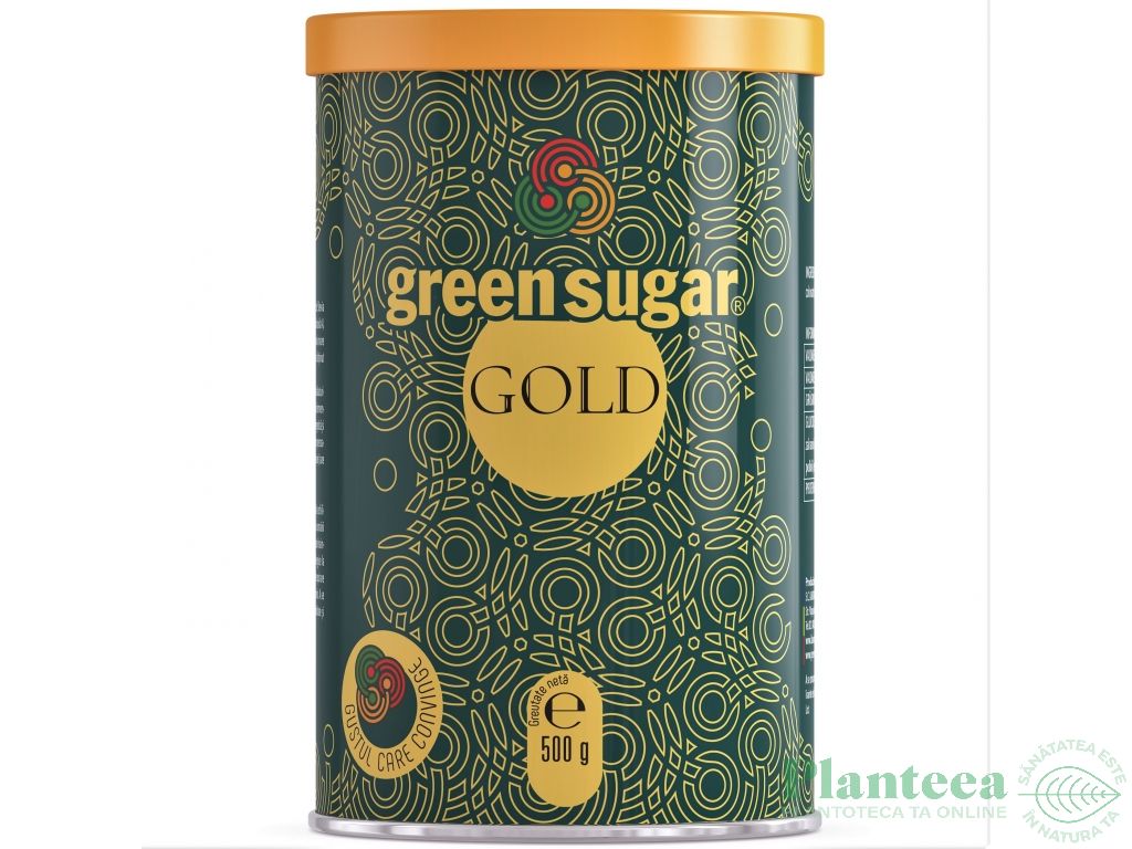 Eritritol stevie indulcitor cristalizat Gold 500g - GREEN SUGAR