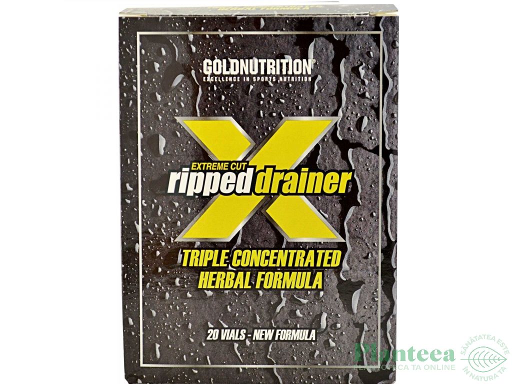 Extreme cut ripped drainer fiole 20x10ml - GOLD NUTRITION